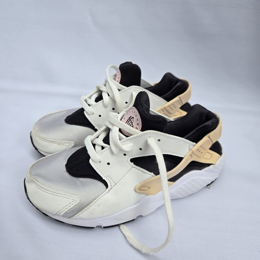 Nike Kids' Sneakers in White, Black, and Cream